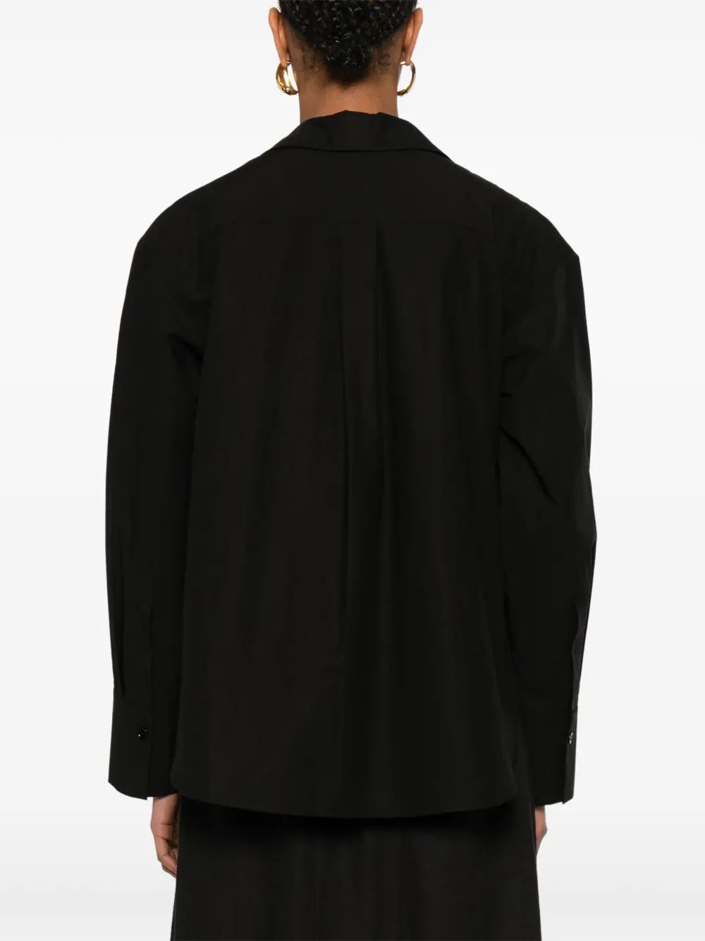 Shop Christian Wijnants Takala Shirt In Black