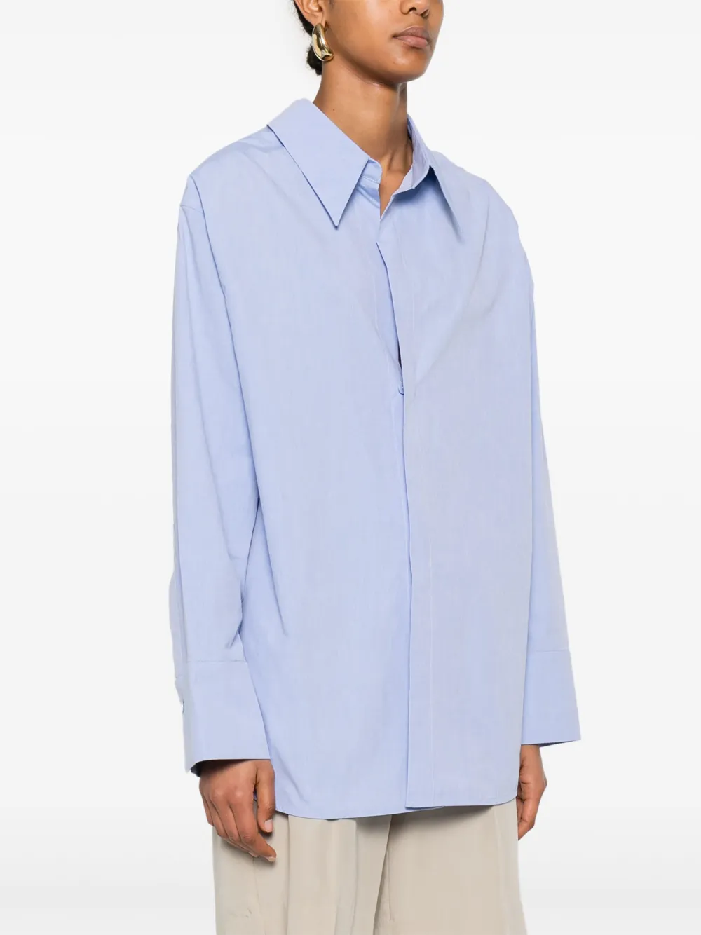 Christian Wijnants Takala blouse Blauw