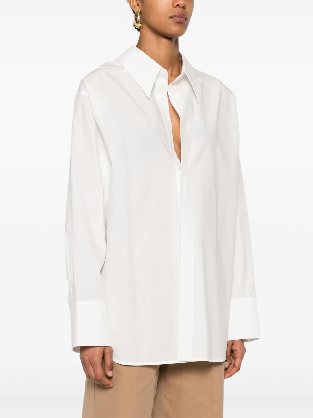 Christian Wijnants Takala blouse Wit