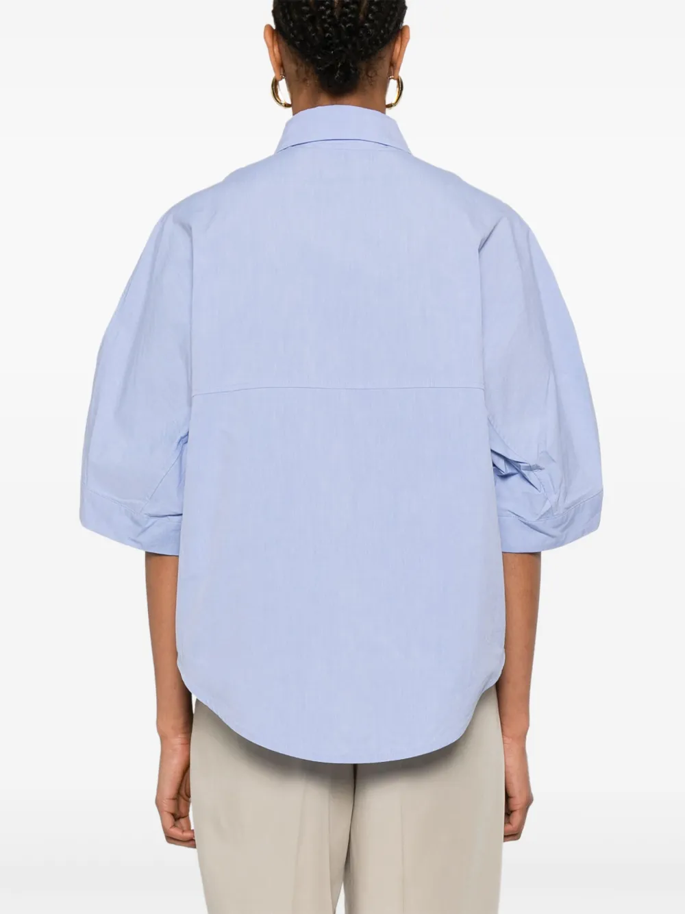 Christian Wijnants Timila blouse Blauw