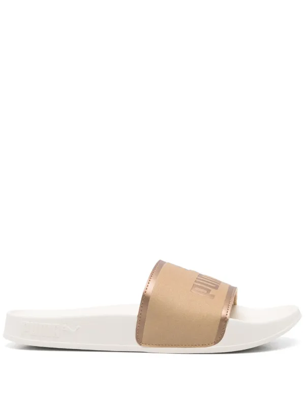 PUMA Leadcat Slides Gold FARFETCH HK