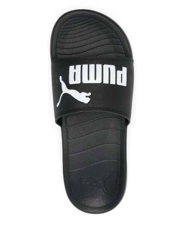 PUMA Popcat Slides Black FARFETCH HK