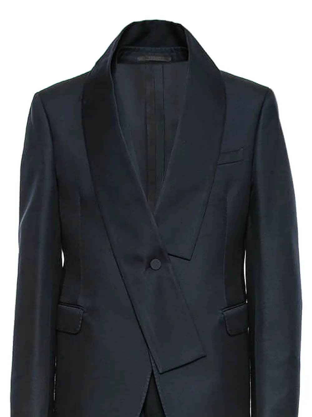 Valentino Garavani shawl-lapel single-breasted suit Blauw