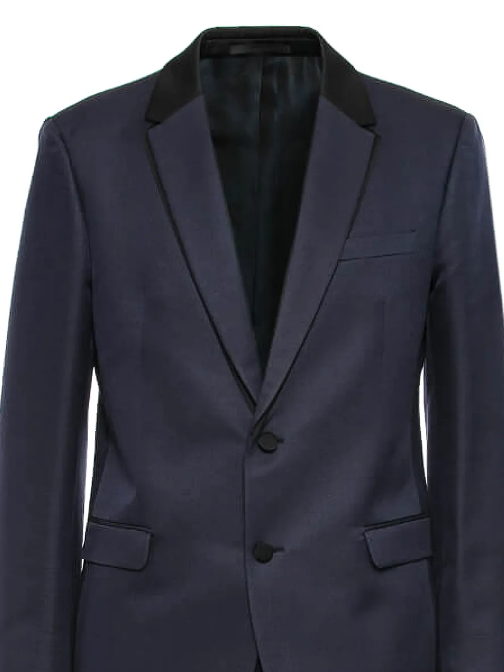 Valentino Garavani Pak met enkele rij knopen Blauw