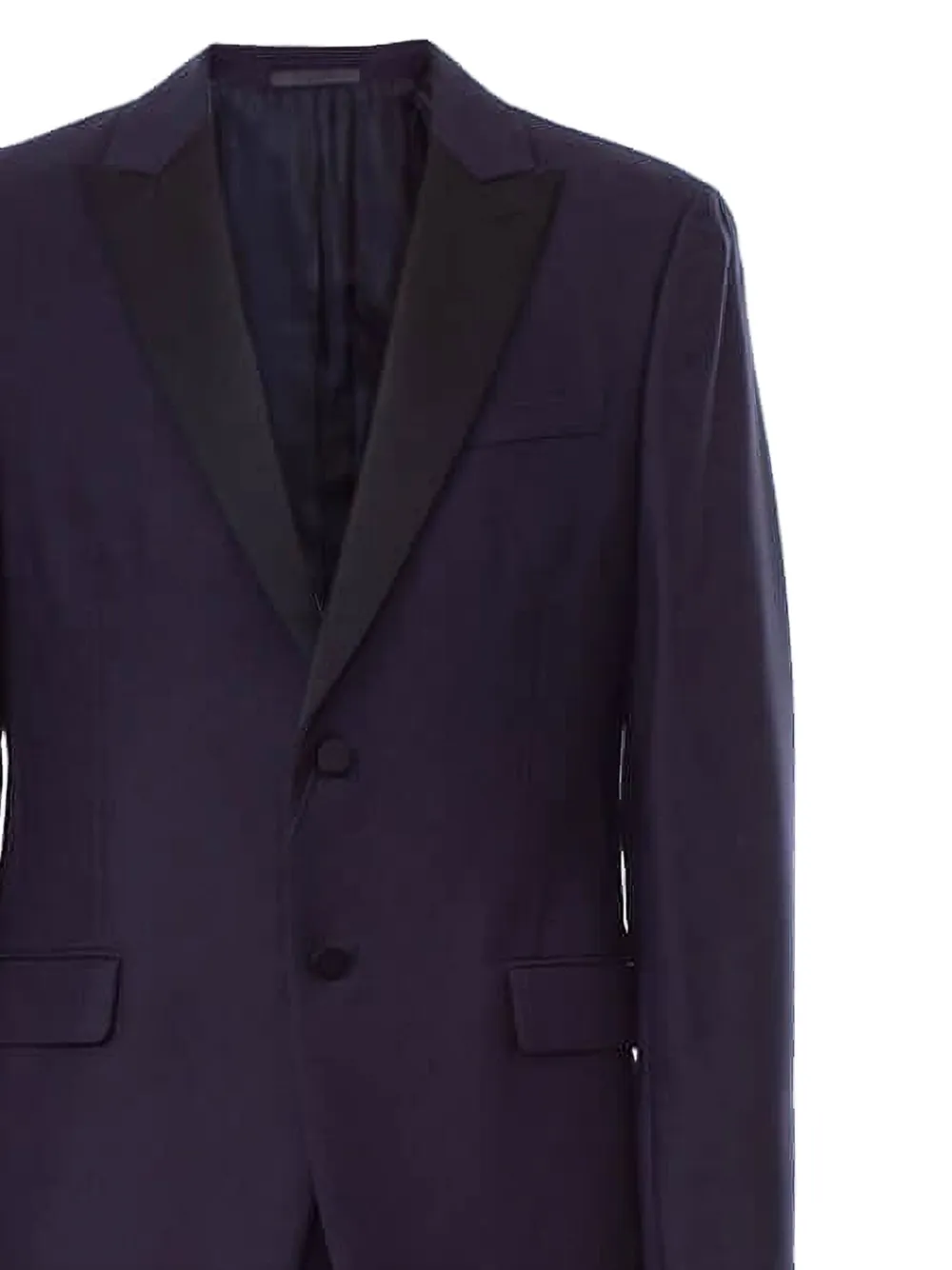 Valentino Garavani Pak met enkele rij knopen Blauw