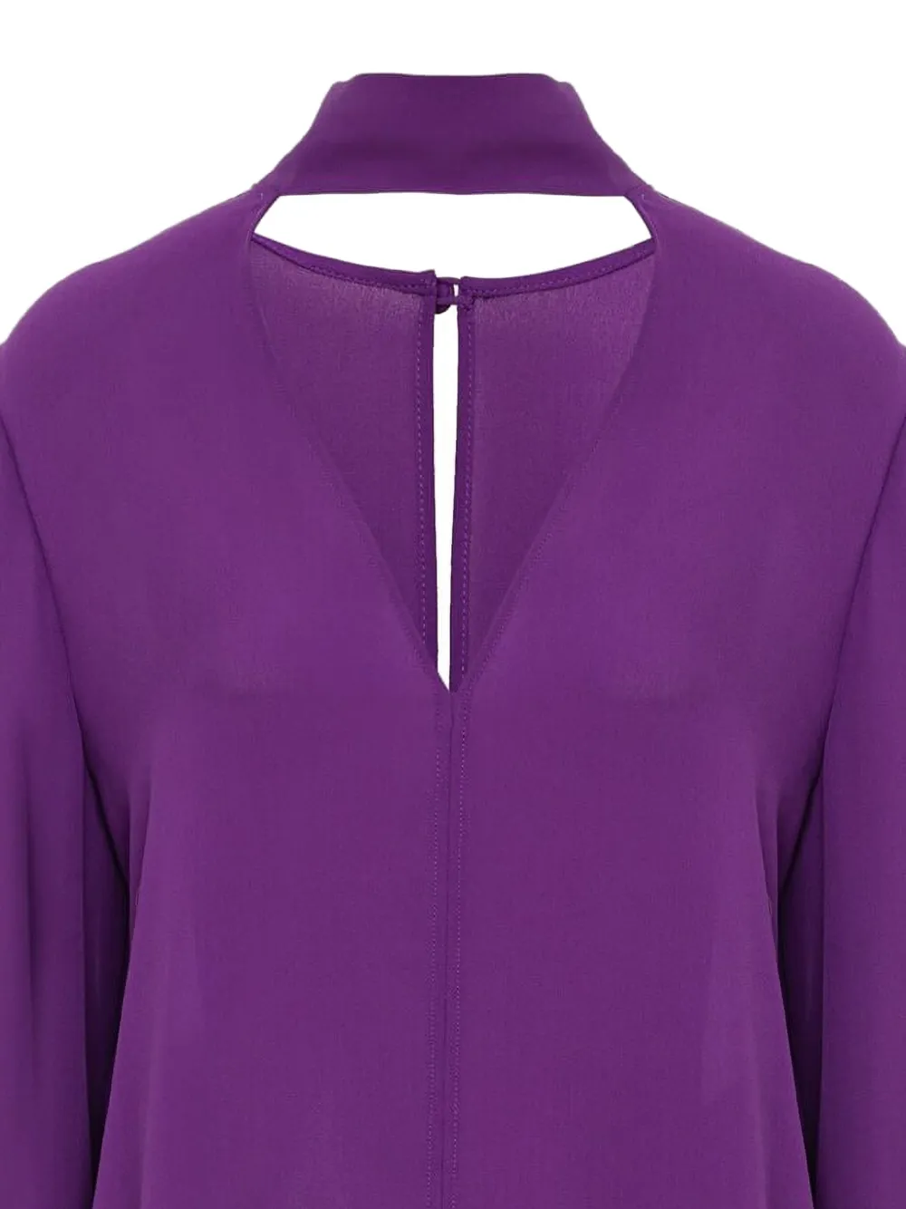 Valentino Garavani silk blouse Paars