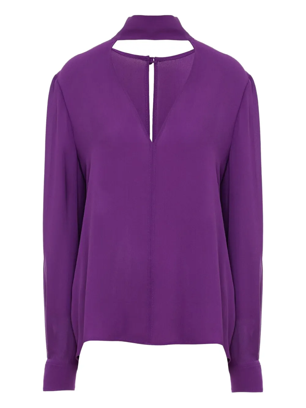Valentino Garavani silk blouse Paars