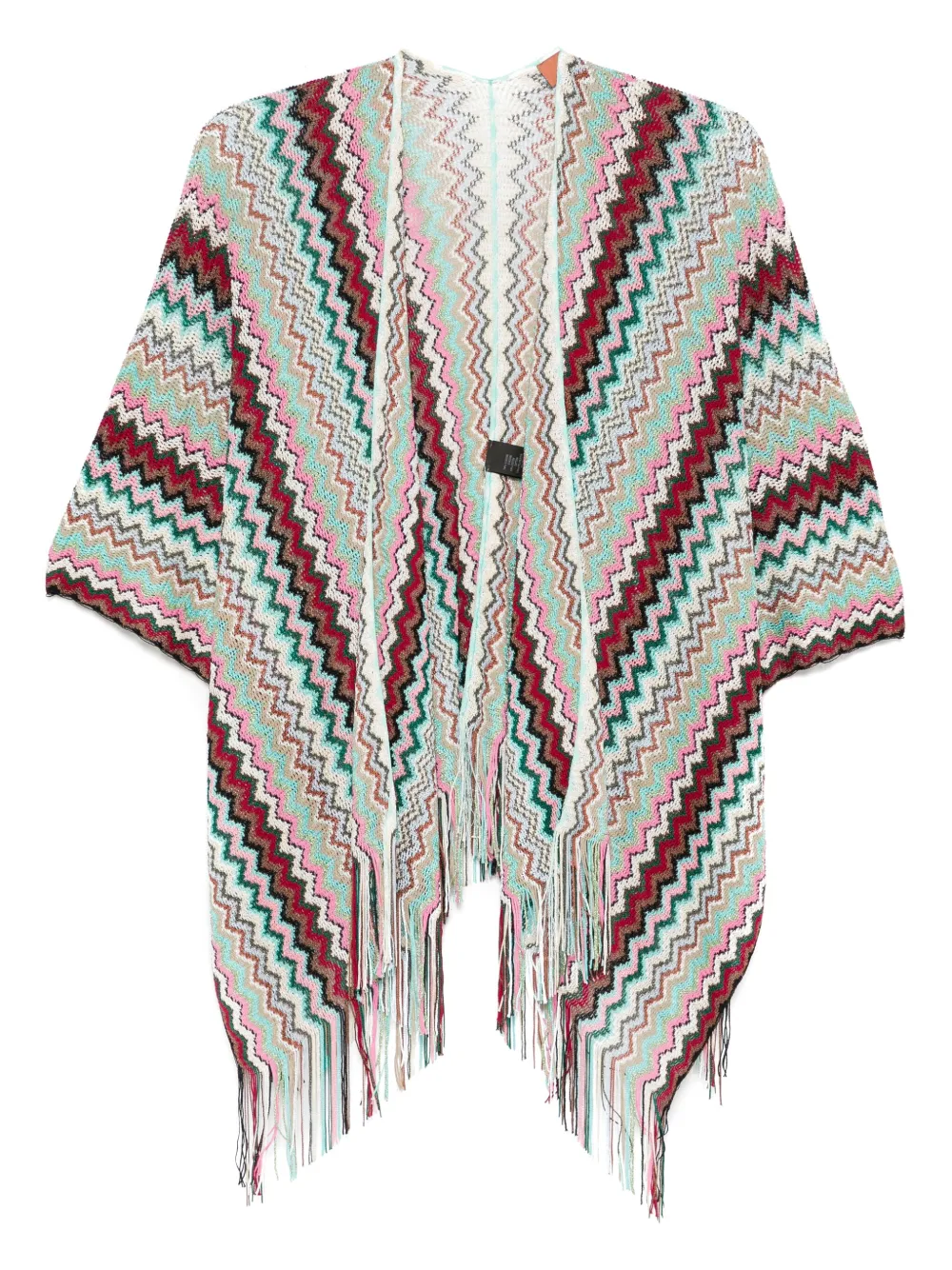 zigzag poncho