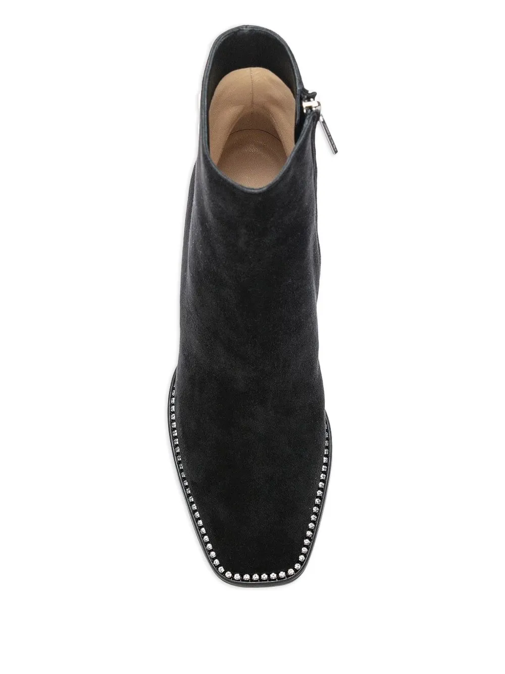 Jimmy Choo crystal-embellished block-heel boots Black