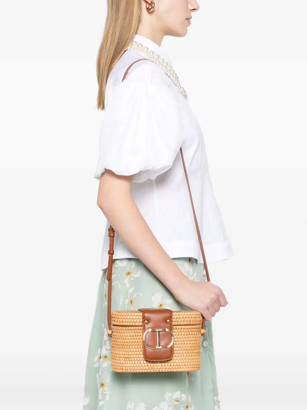 TWINSET interwoven-design mini bag | Mini Bags | Image 2