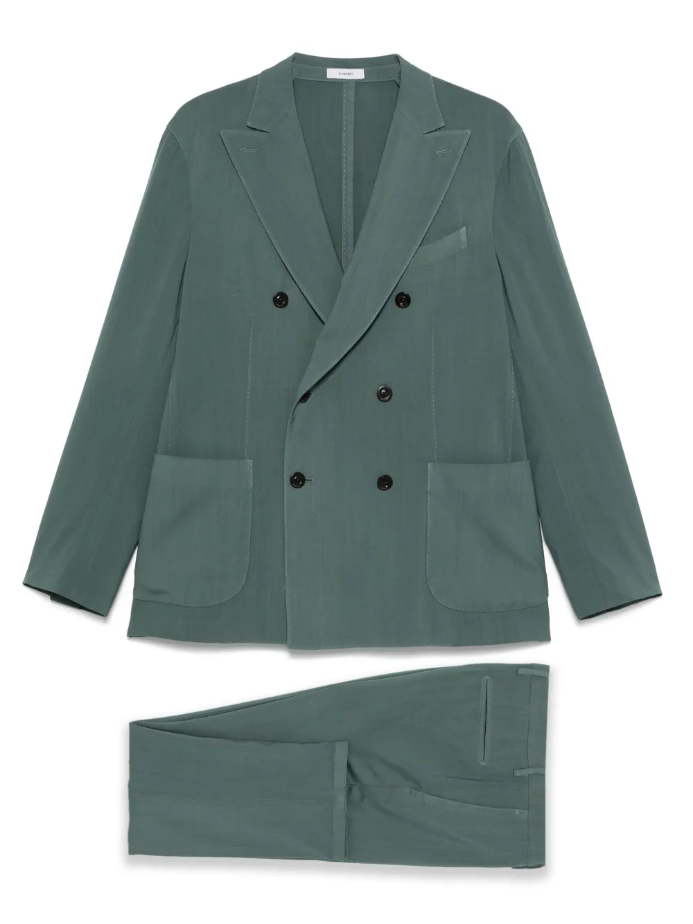 Boglioli traje con botones | verde | Image 1