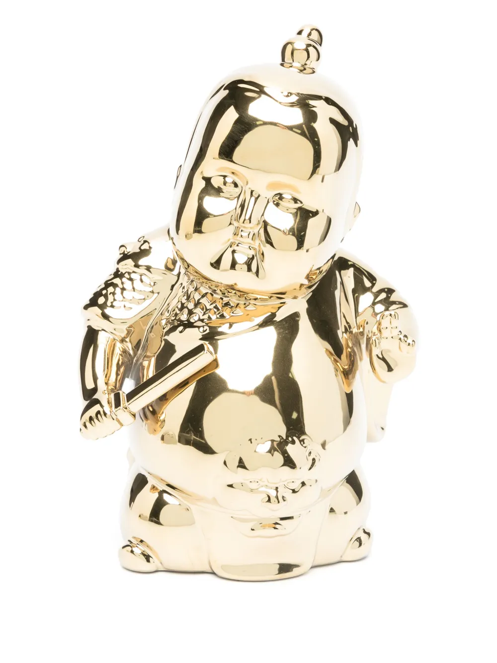 POLSPOTTEN Funny Warrior money box | Gold | Image 1