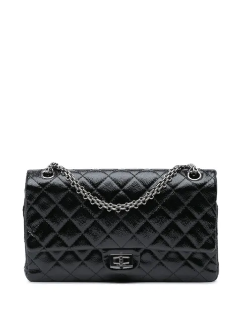 CHANEL Pre-Owned 2014-2015 Quilted Patent Caviar 2.55 Reissue Flap 226 shoulder bag