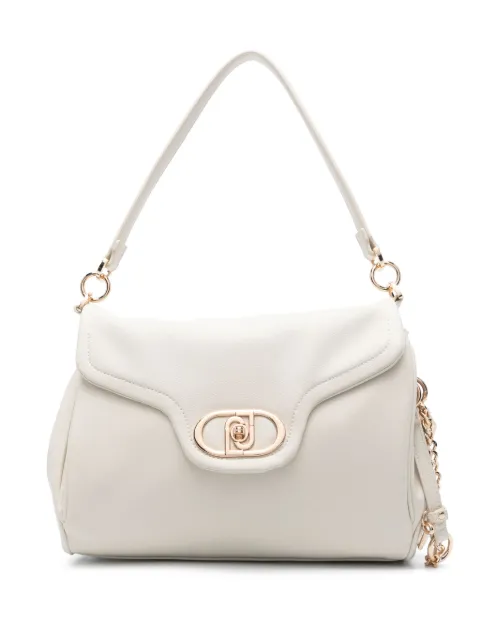LIU JO grained-texture shoulder bag