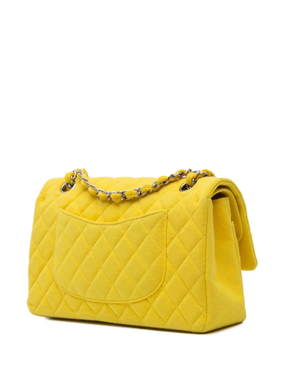 CHANEL Pre-Owned 2014 Medium Classic Jersey Double Flap shoulder bag | Pre-Owned | Image 2