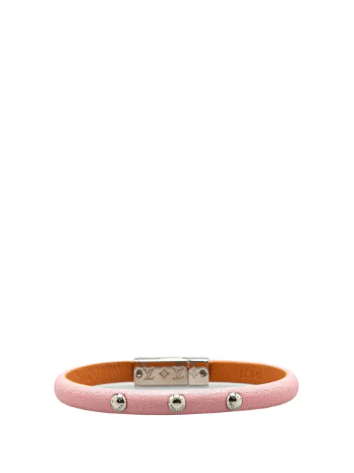 Bracelet LV Confidential en cuir (2018) - Louis Vuitton Pre-Owned - Modalova