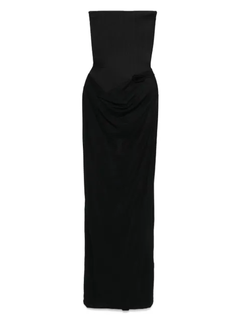 Maygel Coronel vestido largo Campano