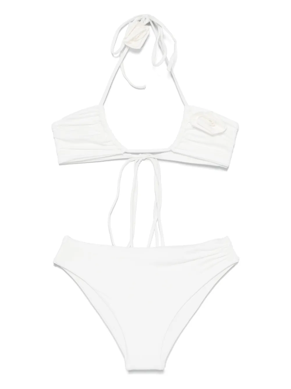 Shop Maygel Coronel Quero Bikini In White