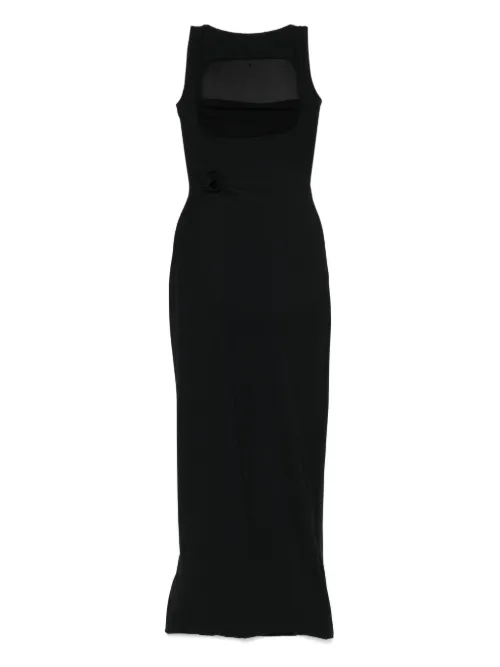 Robe Hibisco à coupe longue - Maygel Coronel - Modalova
