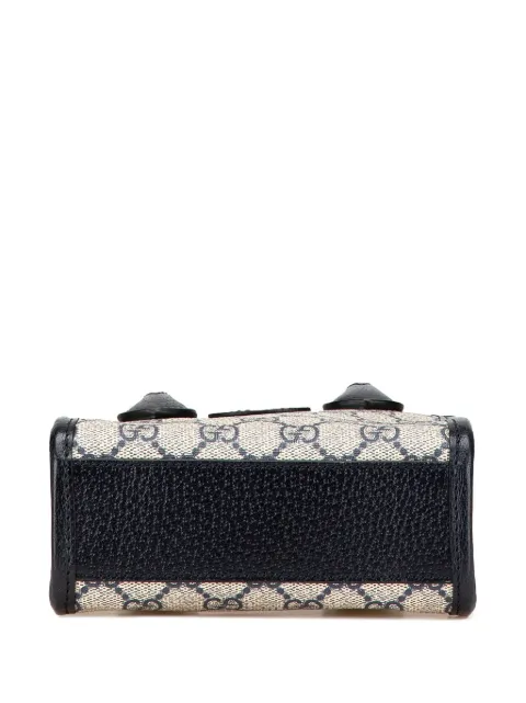 Gucci Pre-Owned 2016-present Mini GG Supreme Interlocking G satchel U9522UPJ1AQOT6W4 - 2