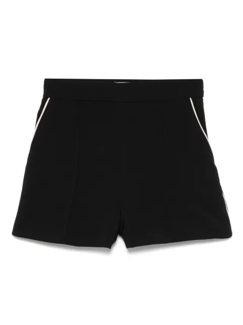 Elisabetta Franchi shorts con ribete en contraste