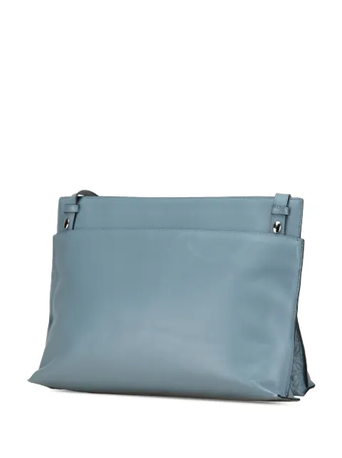 Loewe Pre-Owned 2015 Leather Repeat Anagram Double T Pouch crossbody bag QD0HVXQU989J2PKN - 1