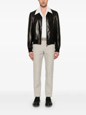 【関税込み】SALVATORE SANTORO LEATHER TROUSERS 関税込み】SALVATORE SANTORO LEATHER TROUSERS Salvatore