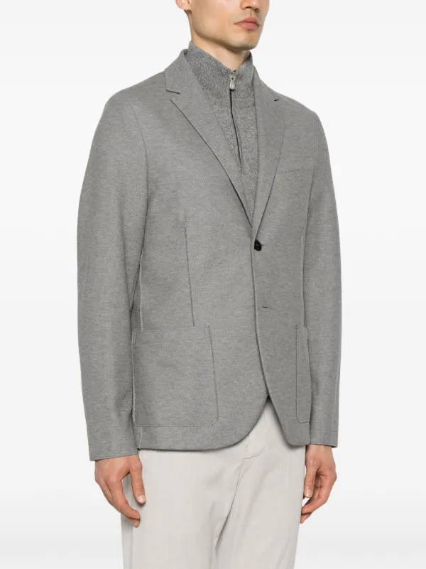 Harris Wharf London シングルジャケット | グレー | FARFETCH JP