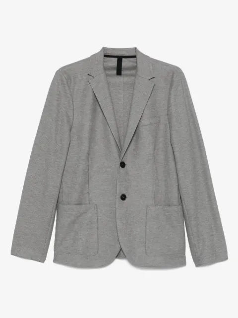 Harris Wharf London single-breasted blazer