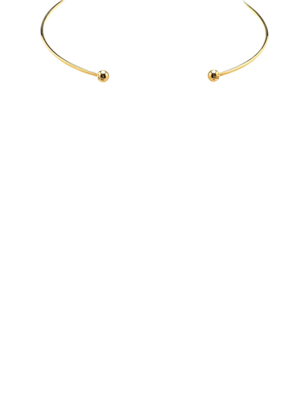 Louis Vuitton Pre-Owned 2000-2024 Gold Plated Resin A La Folie Pendant Choker Necklace costume necklace | Image 2