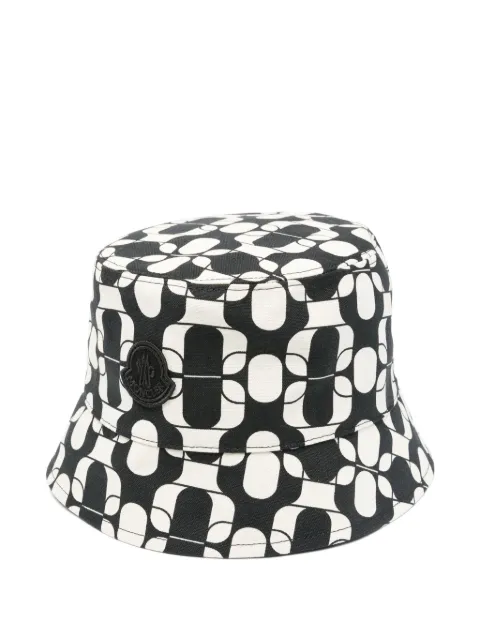 Moncler gorro de pescador estampado