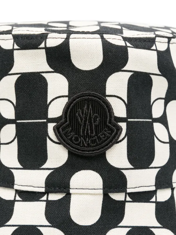 Moncler バケットハット | ブラック | FARFETCH JP