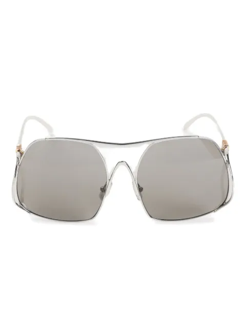 Miu Miu Eyewear logo-lettering sunglasses