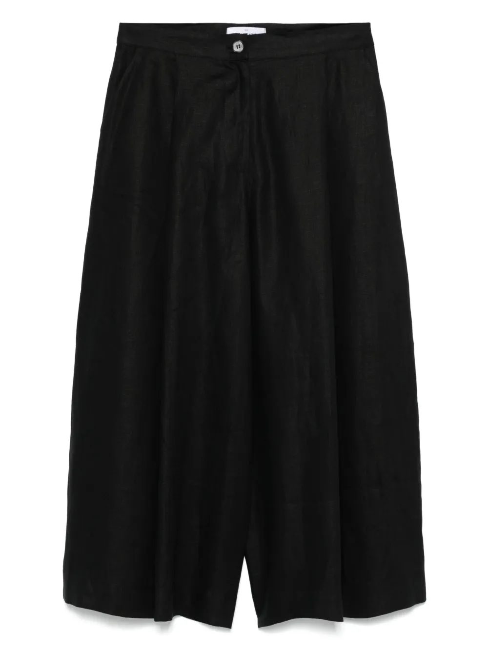 Gran Sasso linen trousers | Black | Image 1
