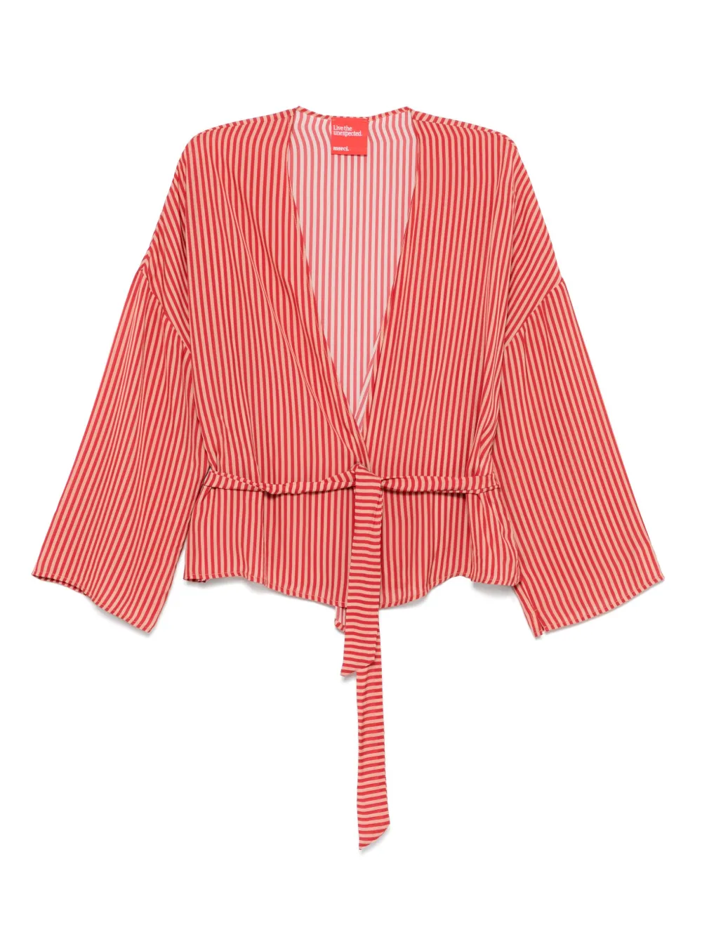 striped blouse