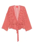 Merci striped blouse - Red
