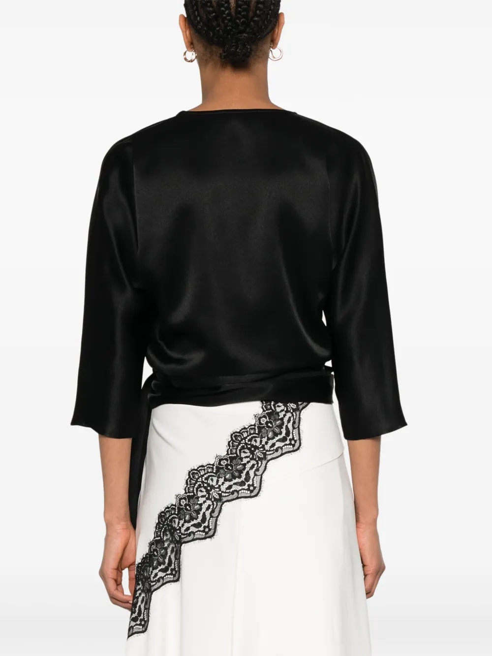Antonelli Diamante blouse Zwart