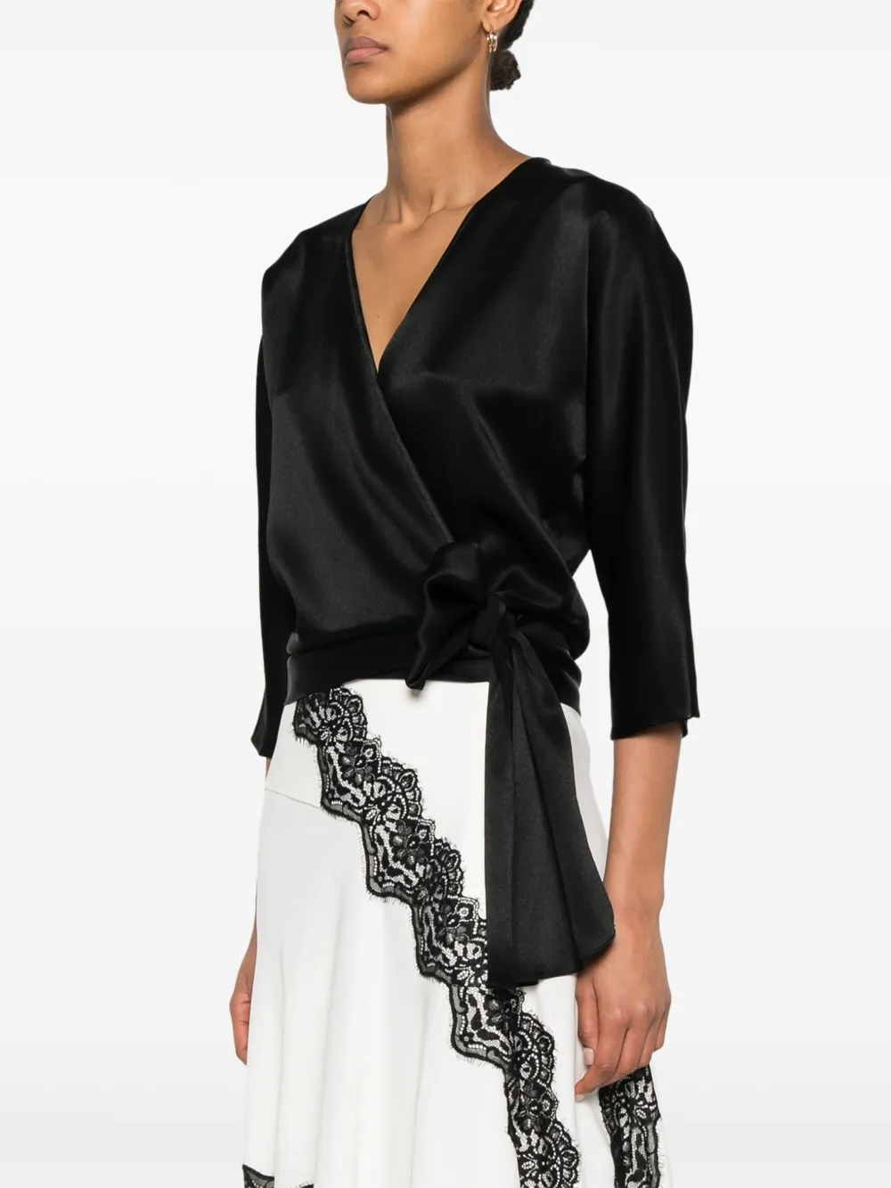 Antonelli Diamante blouse Zwart