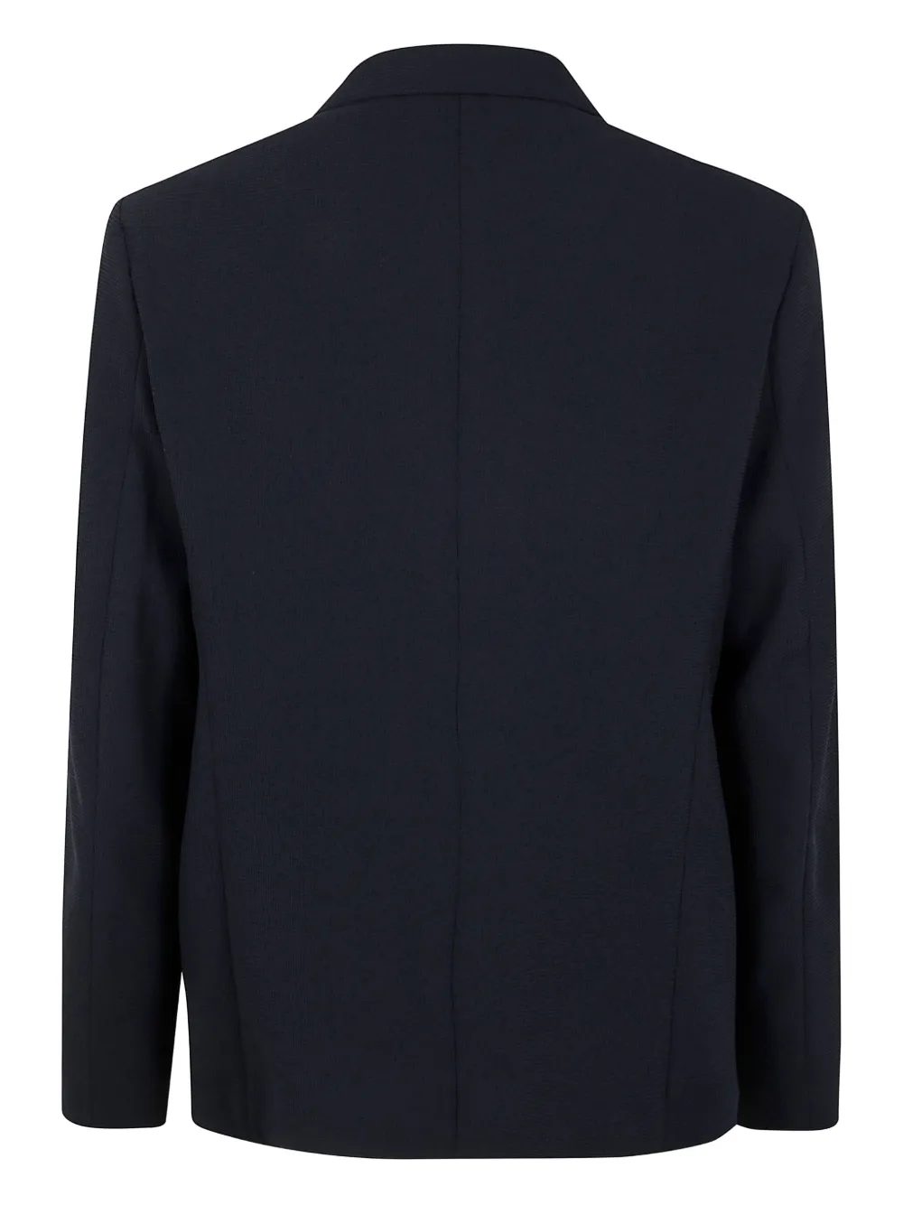 Emporio Armani Gabardine blazer Blauw