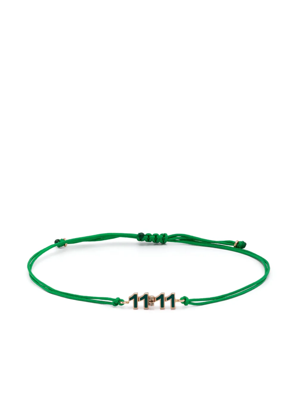 Anil Arjandas 18kt 11:11 Rotgoldarmband mit Diamant | Rosa | Image 1