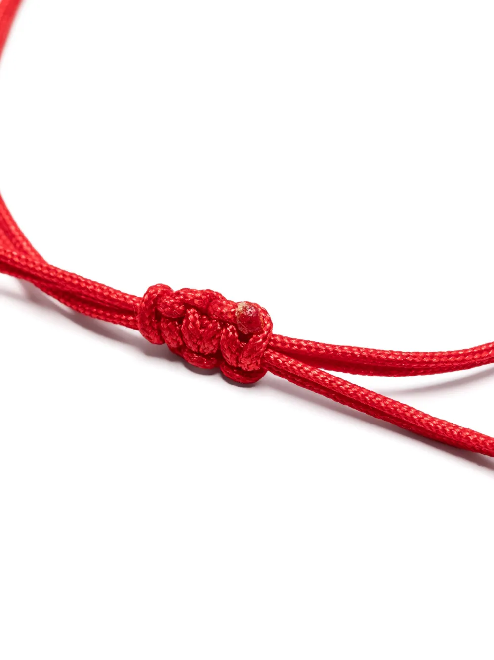 Anil Arjandas Bracciale di corda Evil Eye mini in oro rosa 18 carati con diamanti | Image 2
