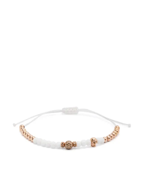 Anil Arjandas 18kt rose gold beaded diamond bracelet