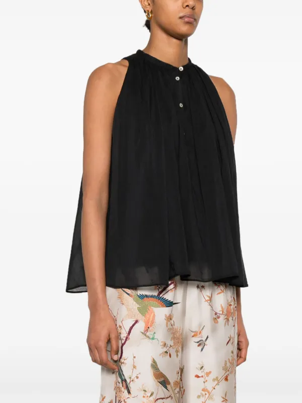 forte_forte フォルテフォルテブラウスブラック