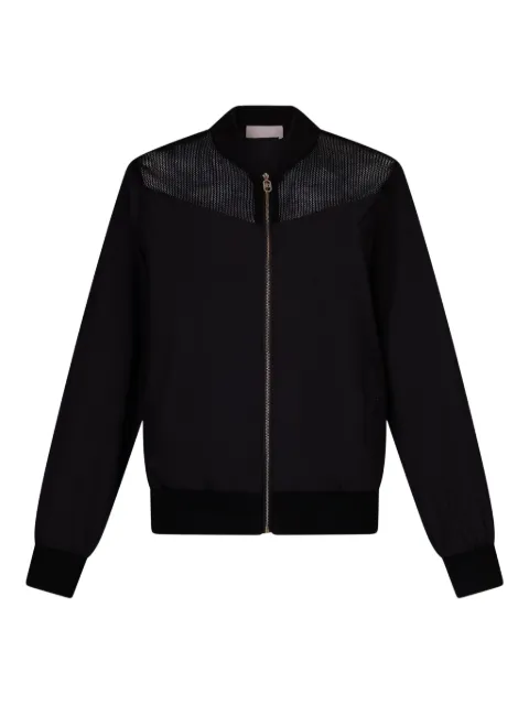 LIU JO mesh-detail sweatshirt