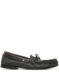 Henderson Baracco leather boat shoes - Brown