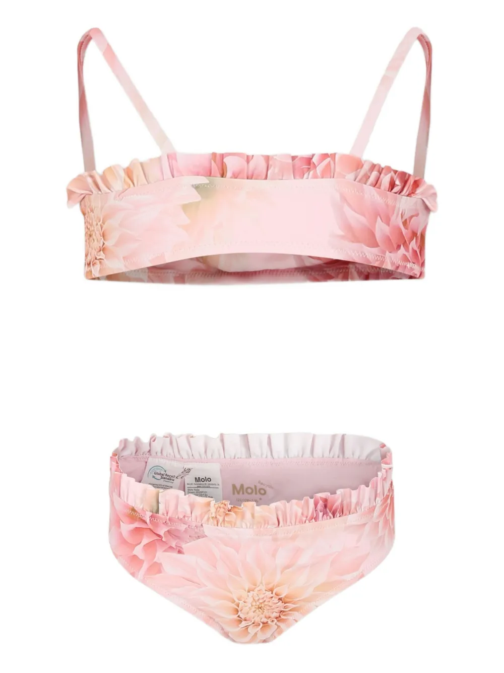 Molo floral-print bikini set Roze