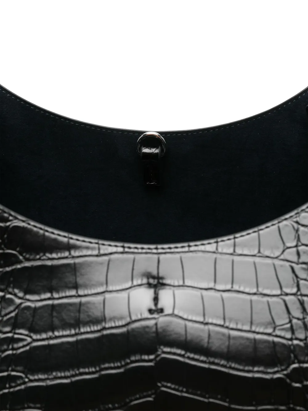 Emporio Armani Shopper met logopatch Zwart