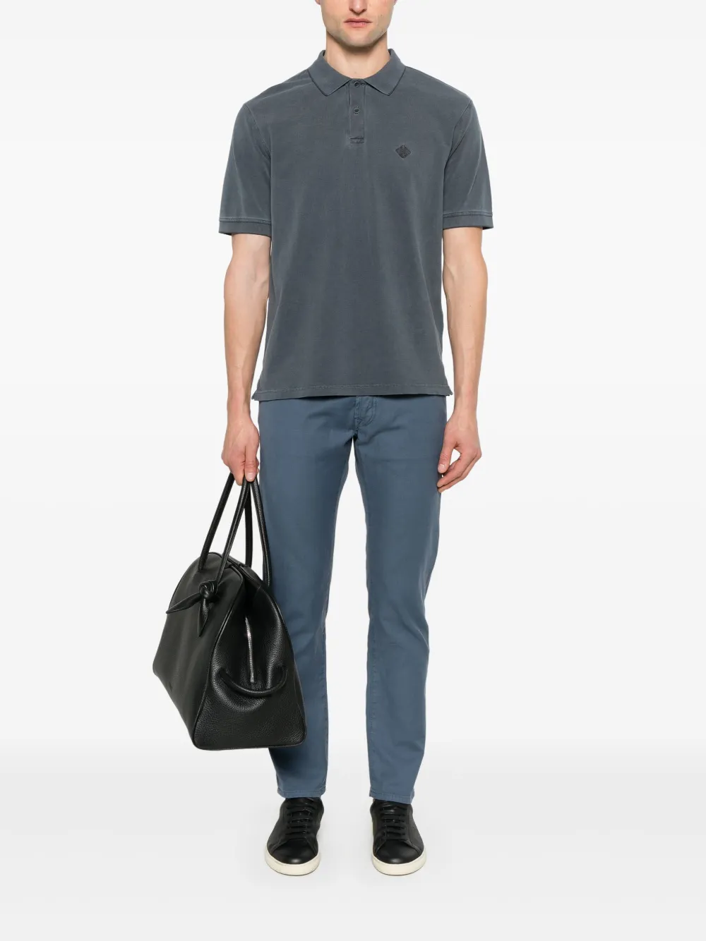 Herno logo-embroidered polo shirt | Image 2