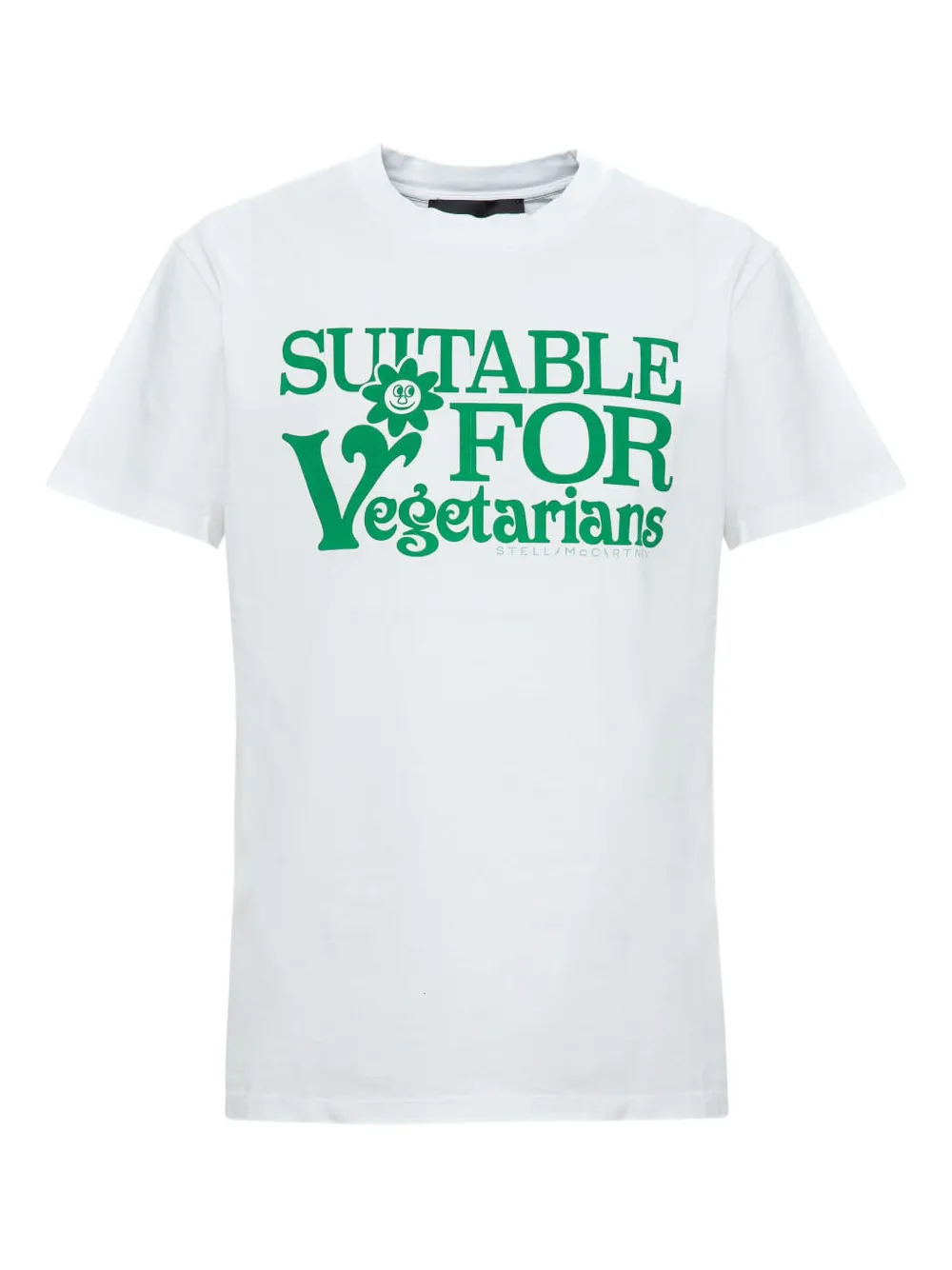 Stella McCartney T-shirt met grafische print Wit