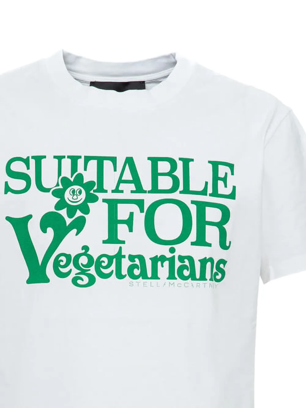 Stella McCartney T-shirt met grafische print Wit